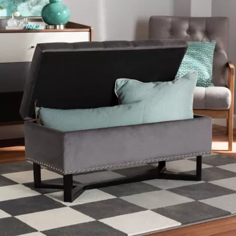 Ellery Living Room Collection Upholstered Ottoman
