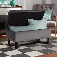 Ellery Living Room Collection Upholstered Ottoman