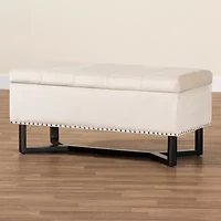 Ellery Living Room Collection Upholstered Ottoman