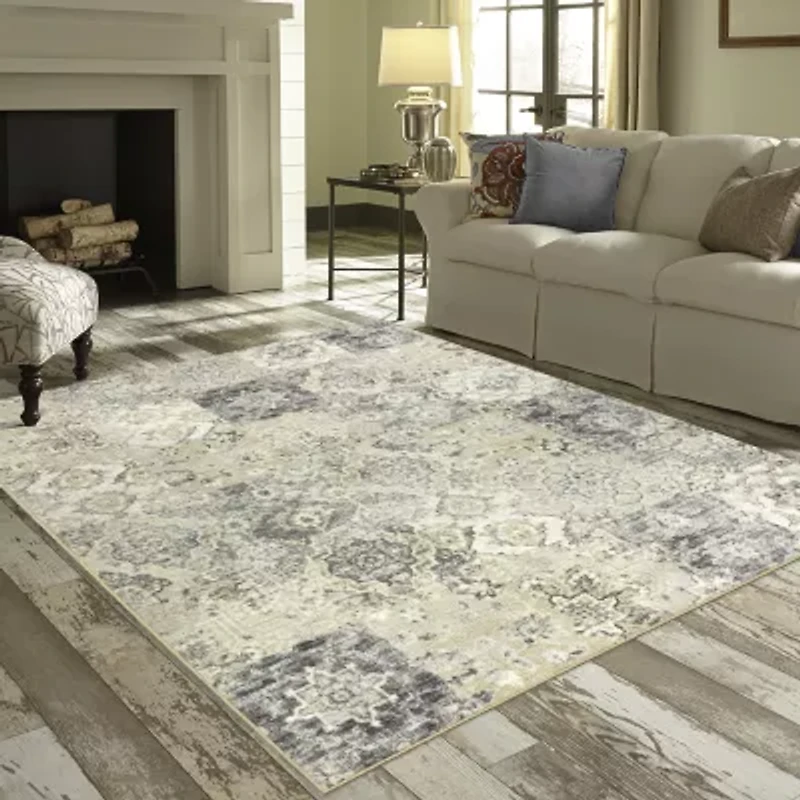 Maples Patchwork Rectangular Indoor Rugs