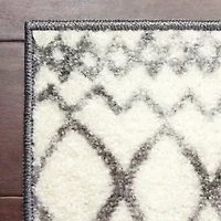 Maples Distressed Diamond Washable Rectangle Indoor Rugs