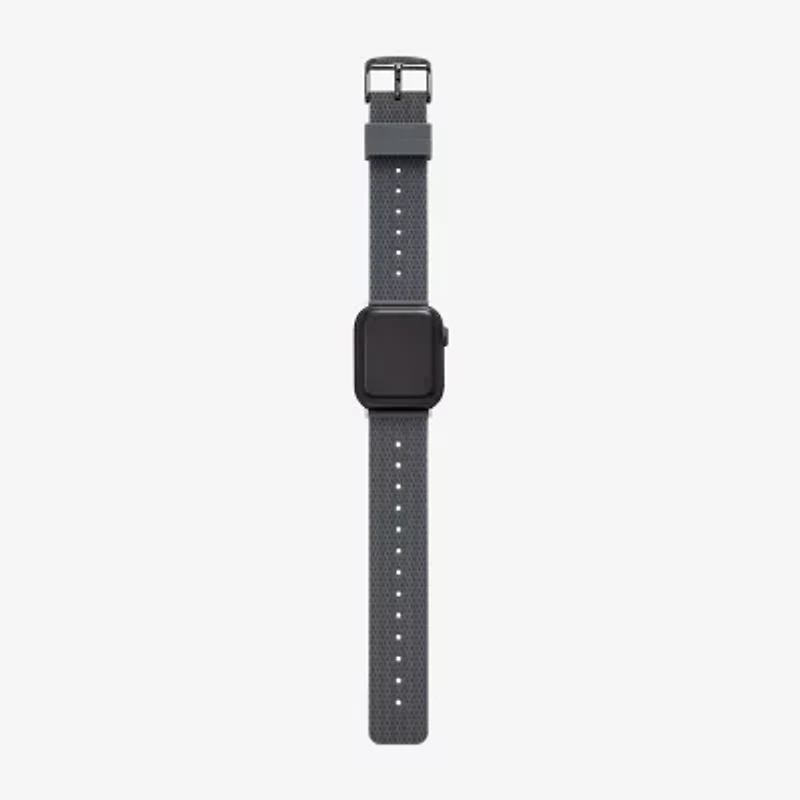 Skechers Apple Watch Compatible Mens Gray Watch Band Srs1001