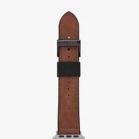 Skechers Apple Watch Compatible Mens Brown Watch Band Srs1002