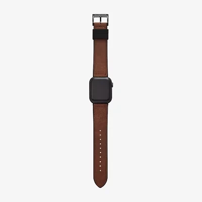 Skechers Apple Watch Compatible Mens Brown Watch Band Srs1002