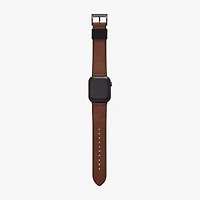 Skechers Apple Watch Compatible Mens Brown Watch Band Srs1002