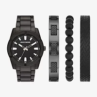 Skechers Mens Gray 2-pc. Watch Boxed Set Sr9078