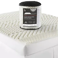 Home Expressions 7-Zone Memory Foam Mattress Topper