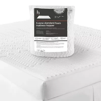 Home Expressions 5-Zone Standard Foam Mattress Topper
