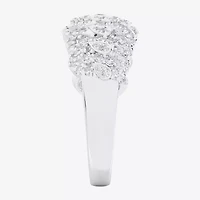 (G-H / Si1-Si2) Womens 3/4 CT. T.W. Lab Grown White Diamond 10K Gold Band