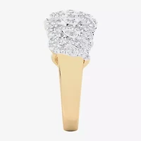 G-H / Si1-Si2) Womens CT. T.W. Lab Grown White Diamond 10K Gold Band