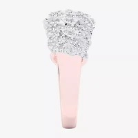 (G-H / Si1-Si2) Womens 3/4 CT. T.W. Lab Grown White Diamond 10K Rose Gold Band