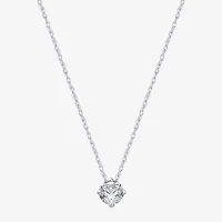 Ever Star (H-I / Si2-I1) Womens 1/4 CT. T.W. Lab Grown White Diamond 10K Gold Round Pendant Necklace