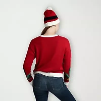 Jollidays Womens Crew Neck Long Sleeve Pullover Sweater