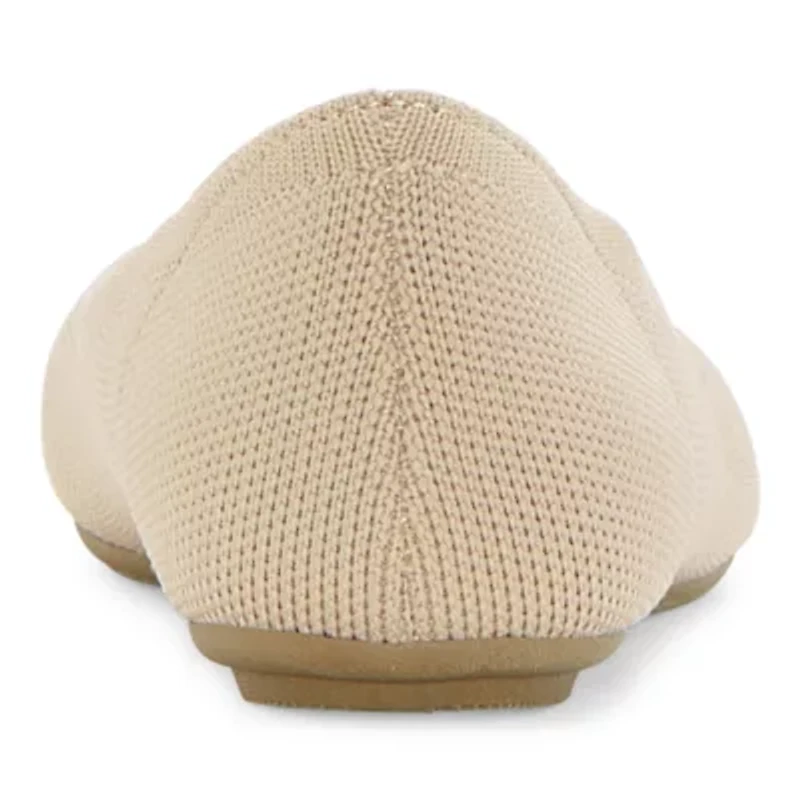 Mixit Callie Womens Round Ballet Flats