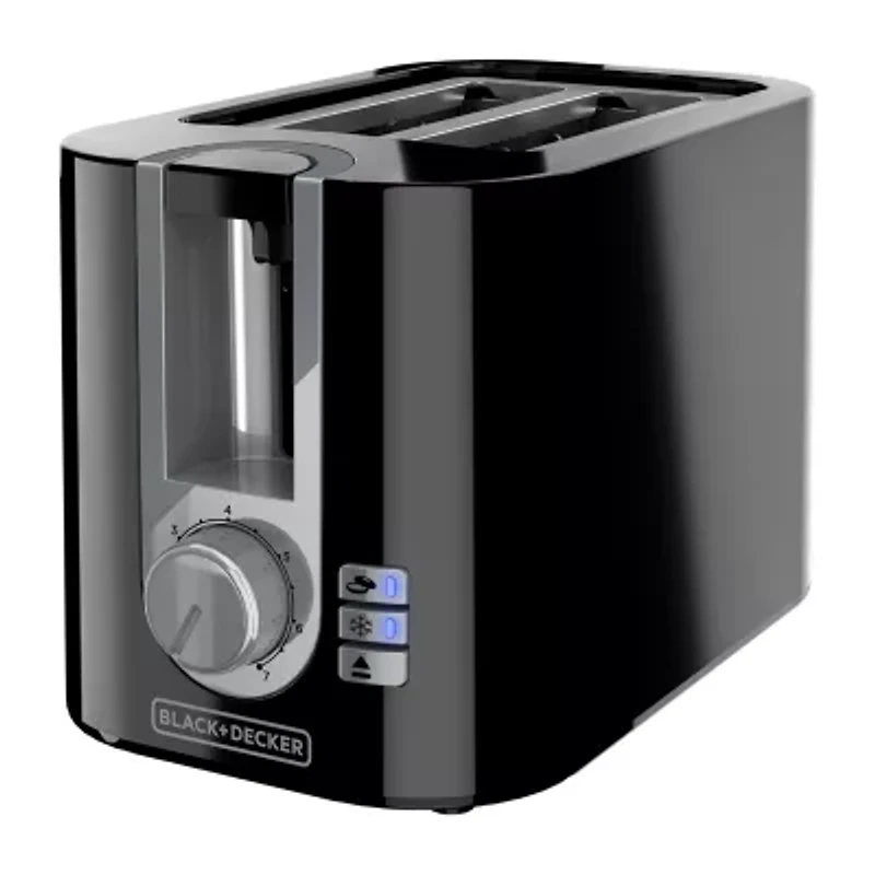 Black+Decker 2-Slice Electric Toaster