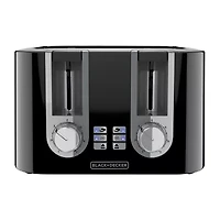 Black+Decker 4-Slice Electric Toaster