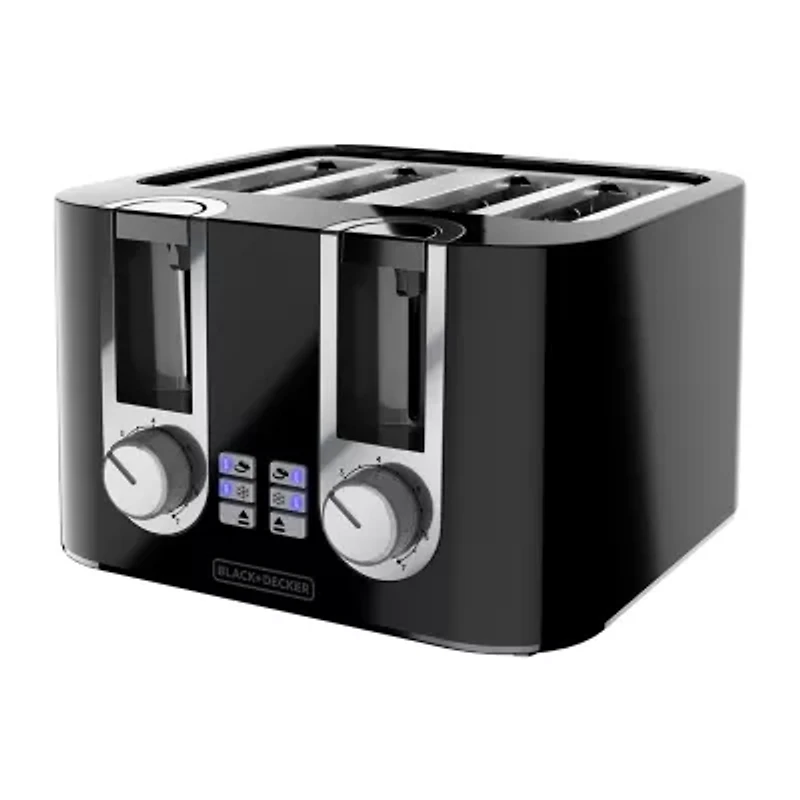 Black+Decker 4-Slice Electric Toaster