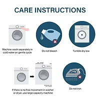 Sharper Image Cooling Touch Down Alternative Mattress Pad