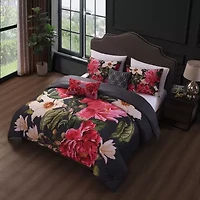 Bebejan Flower Garland 5-pc. Midweight Reversible Comforter Set