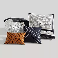 Bebejan Geometric 5-pc. Midweight Reversible Comforter Set