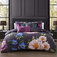 Bebejan Elegant Blossoms 5-pc. Midweight Reversible Comforter Set