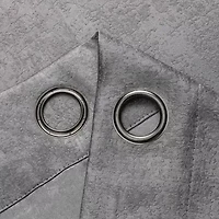 Regal Home Vista Embossed Grommet Top Energy Saving Blackout Set of 2 Curtain Panel