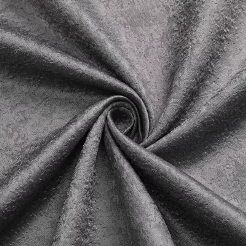 Regal Home Vista Embossed Grommet Top Energy Saving Blackout Set of 2 Curtain Panel