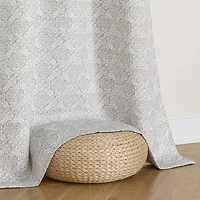 Regal Home Brodie Printed Grommet Top Energy Saving Blackout Set of 2 Curtain Panel