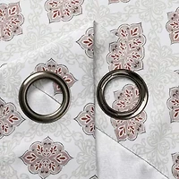 Regal Home Vance Printed Grommet Top Energy Saving Blackout Set of 2 Curtain Panel