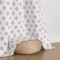 Regal Home Vance Printed Grommet Top Energy Saving Blackout Set of 2 Curtain Panel