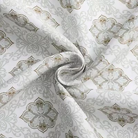 Regal Home Vance Printed Grommet Top Energy Saving Blackout Set of 2 Curtain Panel