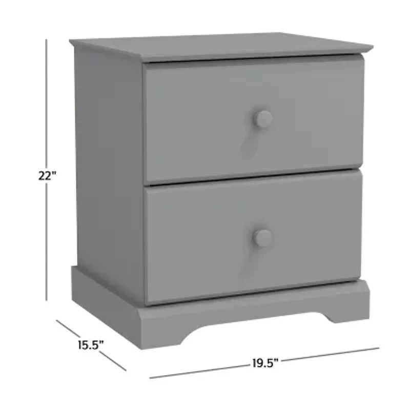 Campbell 2-Drawer Nightstand