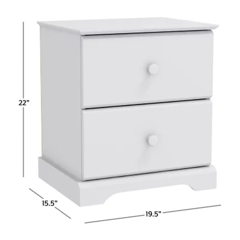 Campbell 2-Drawer Nightstand