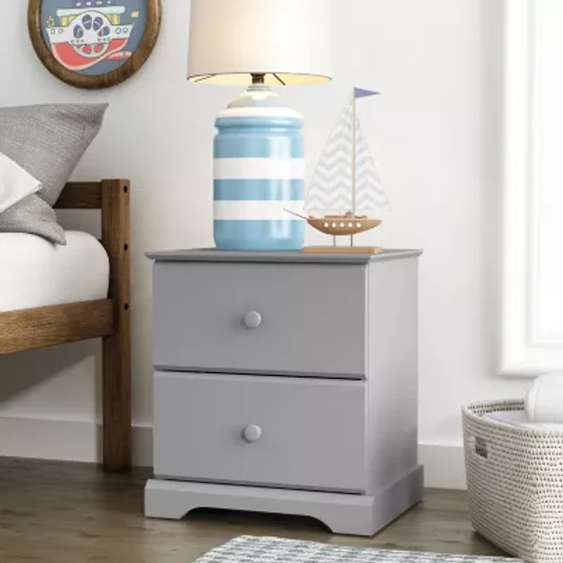 Campbell 2-Drawer Nightstand