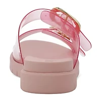 Mia Girl Womens Natesi Adjustable Strap Flat Sandals