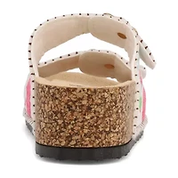 Mia Girl Tansy Womens Adjustable Strap Footbed Sandals