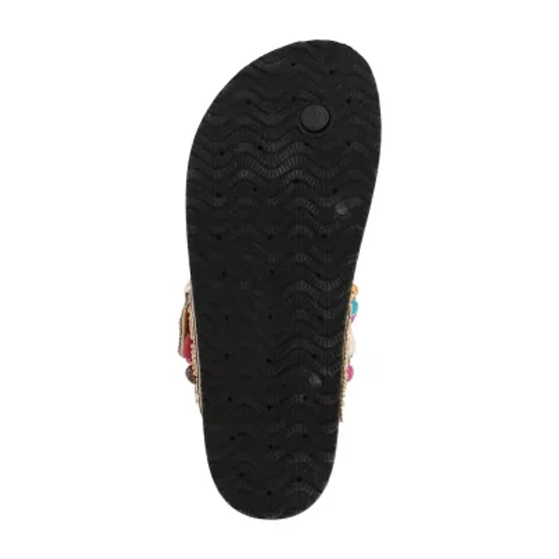 Mia Girl Taylee Womens T-Strap Footbed Sandals