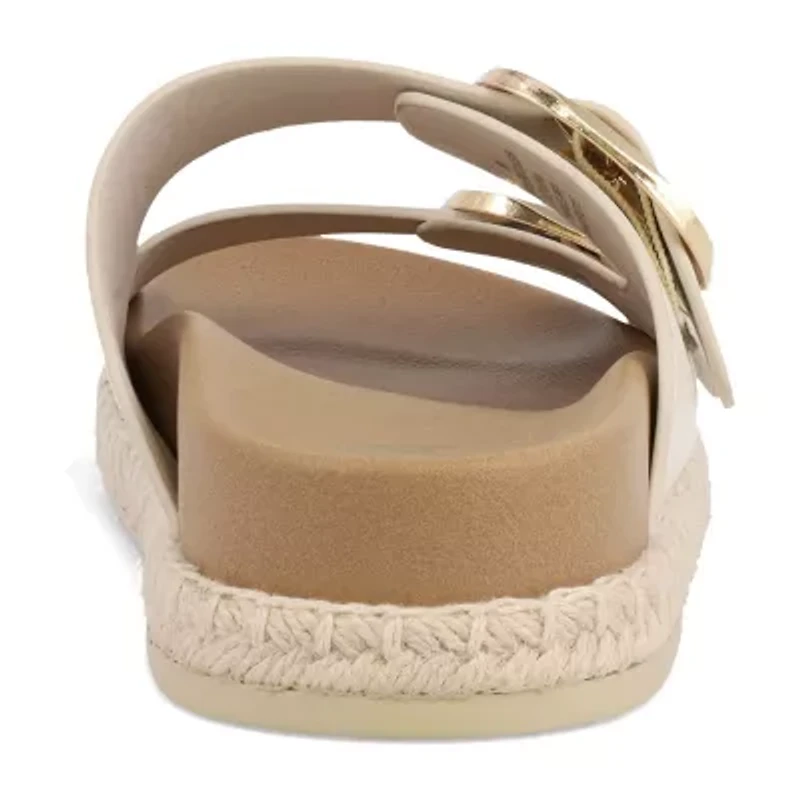 Mia Girl Audenn Womens Adjustable Strap Footbed Sandals