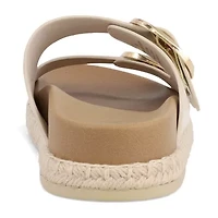 Mia Girl Audenn Womens Adjustable Strap Footbed Sandals