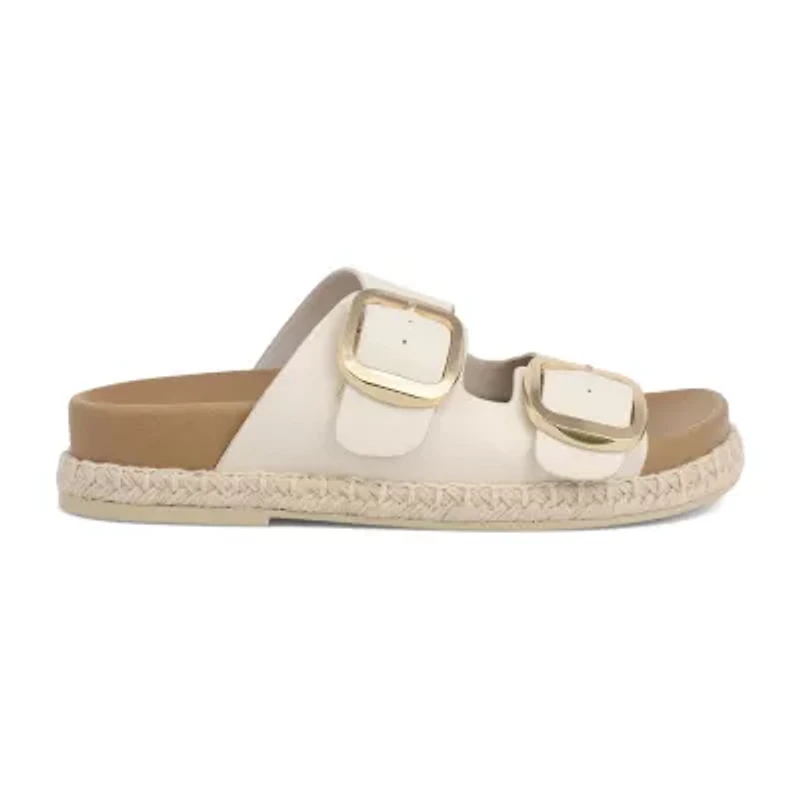 Mia Girl Audenn Womens Adjustable Strap Footbed Sandals