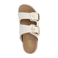 Mia Girl Audenn Womens Adjustable Strap Footbed Sandals
