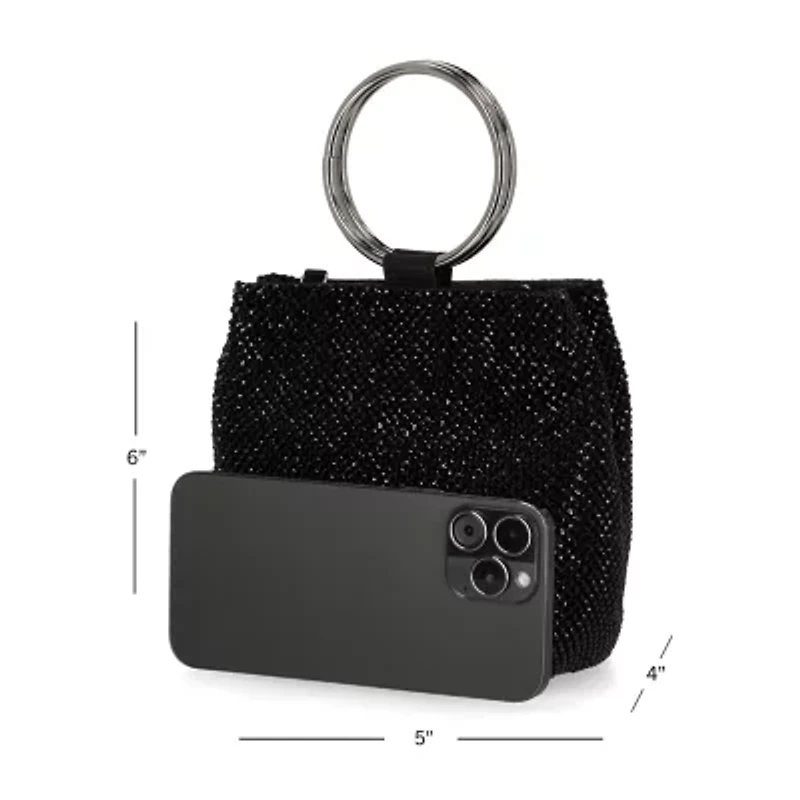 Gunne Sax by Jessica McClintock Gwenyth Ring Handle Evening Bag