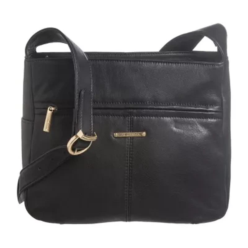 Stone Mountain Montauk Leather Classic Hobo Bag