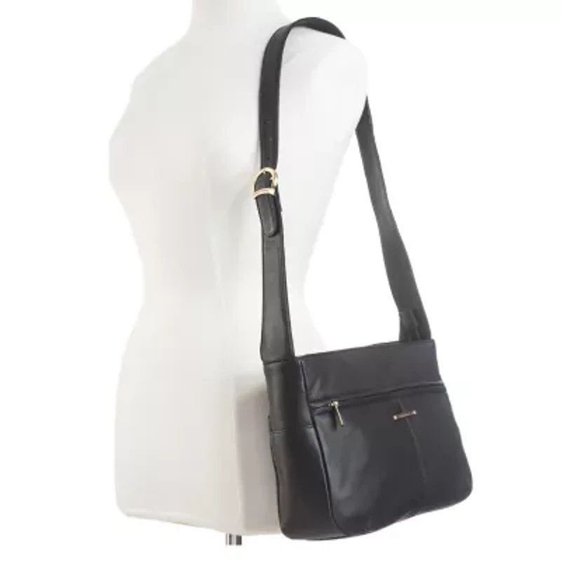 Stone Mountain Montauk Leather Classic Hobo Bag