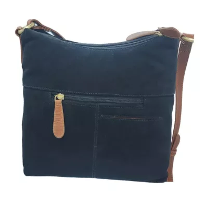 Stone Mountain Palamino Suede Irene Hobo Bag