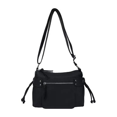 Bueno of California Grainy Wash Crossbody Bag