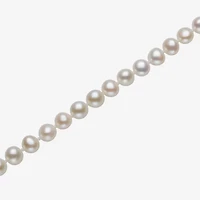 Womens White 18 Inch Strand Necklace