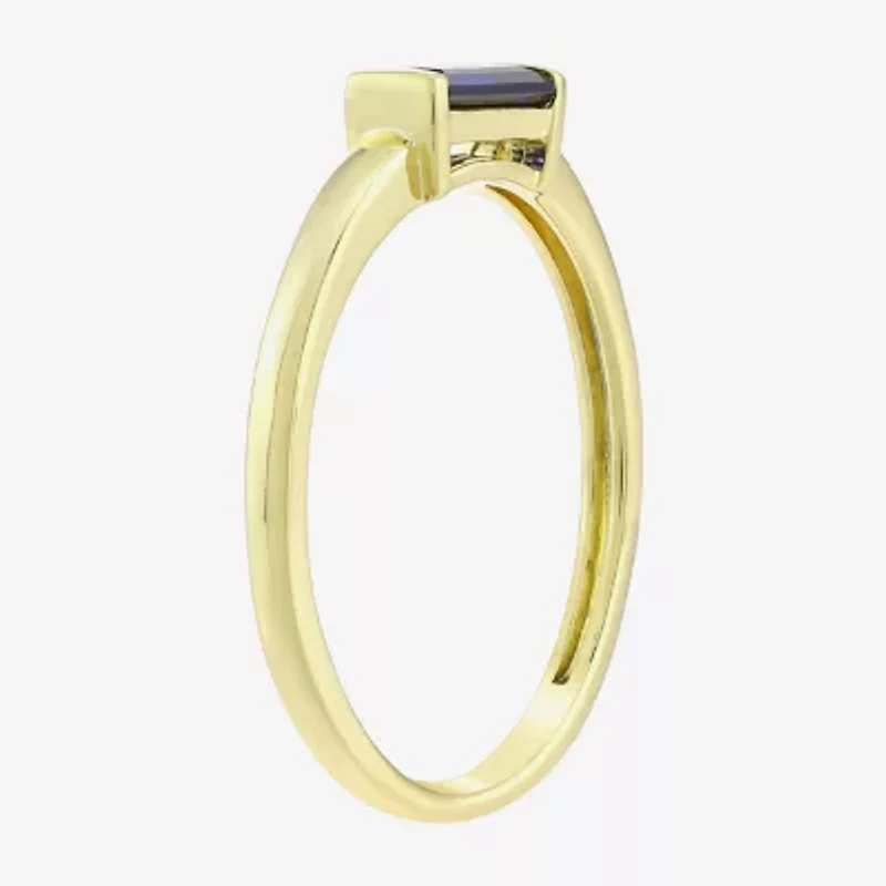 Womens Gemstone 14K Vermeil Ring