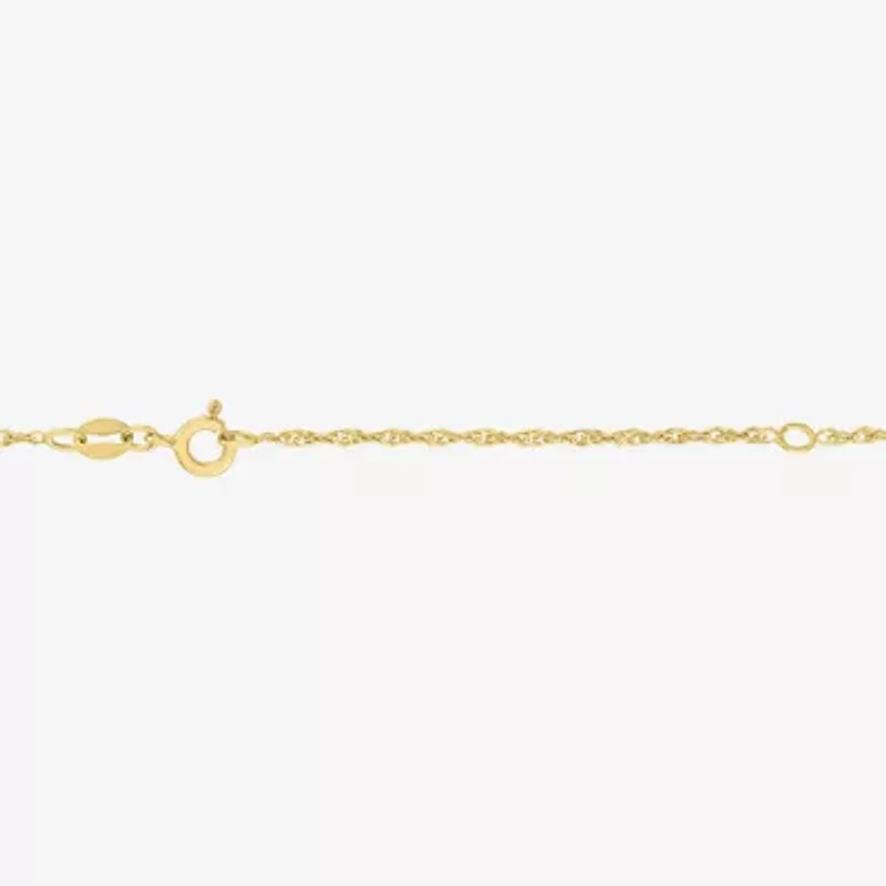 Womens Lab Created Multi Color Opal 14K Gold Over Silver Pear 16 Inch Pendant Necklace