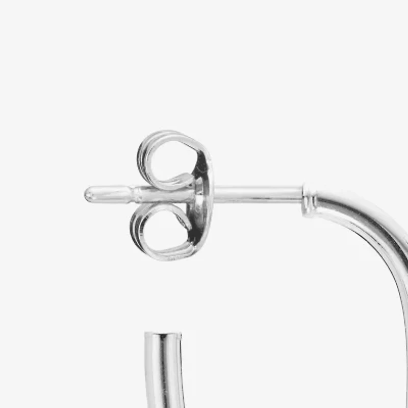 Womens Sterling Silver Drop Earrings